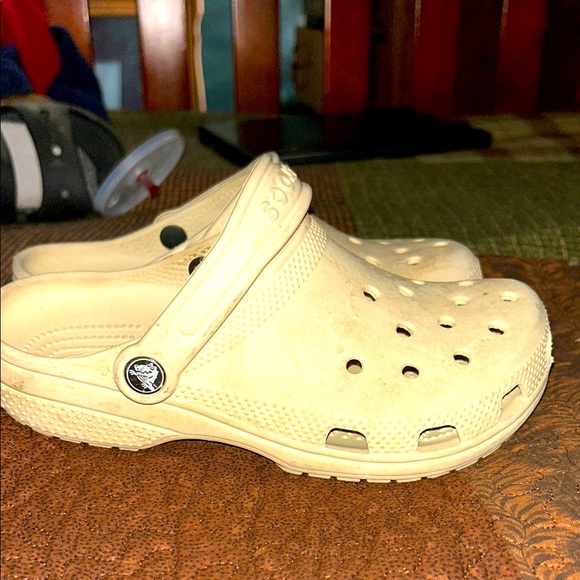 Kids Beige Clogs - Picture 1 of 3